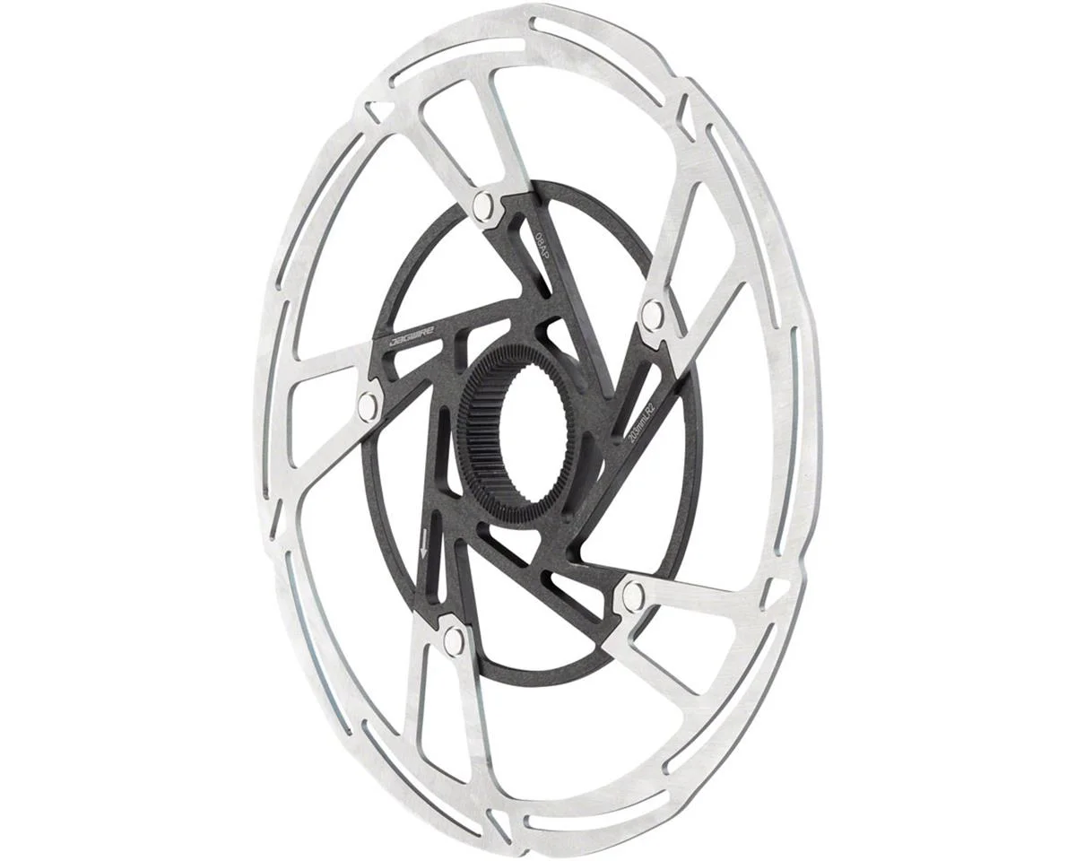 Jagwire Pro LR2 Disc Brake Rotor (Silver/Black) (Centerlock) (203mm)